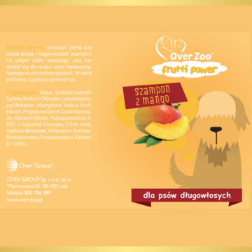 Mango Shampoo For Long Coated Dogs 200ml - Sữa Tắm Cho Chó Lông Vừa & Dài